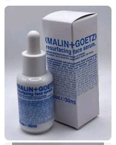 Malin + Goetz Resurfacing Serum Full Size 1oz Serum NIB MSRP 🖤 $70 celeb fave - Picture 1 of 3