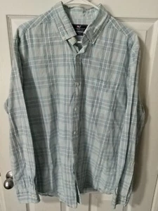 Vineyard Vines Button Down Shirt Mens Size Large Blue Pink Classic Fit Murray - Picture 1 of 8