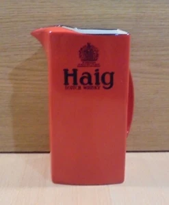 HAIG SCOTCH WHISKY ADVERTISIGN VTG CERAMIC PITCHER / WATER JUG - Picture 1 of 13