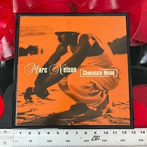 MARC NELSON CHOCOLATE MOOD CD/LP OFFIZIELLES PROMO FLACHES POSTER Gerahmt? - Bild 1 von 4