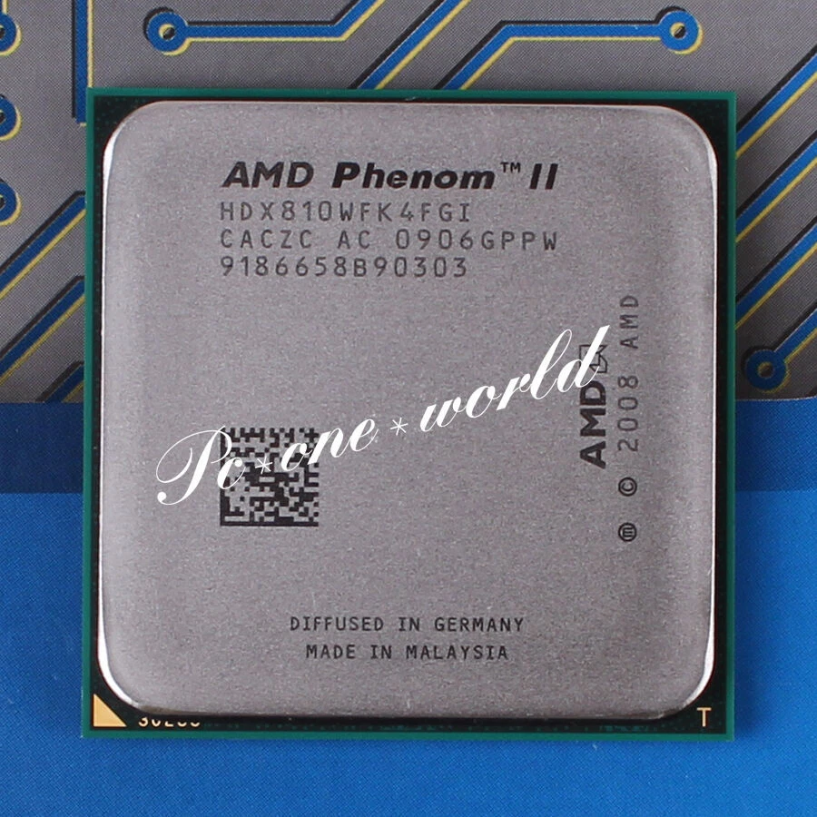 100% OK HDX810WFK4FGI AMD Phenom II X4 810 2.6 GHz Quad-Core Processor CPU - Image 1 of 1