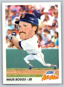 1992 Score - All-Star Wade Boggs #434 - Picture 1 of 2