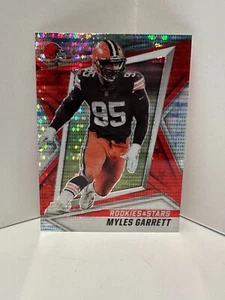 2021 PANINI ROOKIES & STARS PULSAR PRIZM #22 MYLES GARRETT - Picture 1 of 2