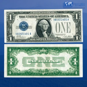 Fr.1601 1928A $1 Silver Certificate Blue Seal, "FUNNYBACK", XF #21401 - Picture 1 of 1