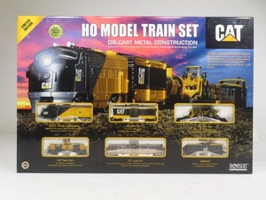 Norscot HO CAT Caterpillar Train Set Factory Sealed NIB 9097 - Picture 1 of 8