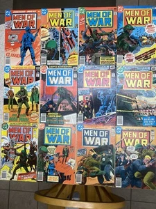 12 Lot DC Comics War Men of Army At 1977 -1980, 1,2,3,8,9,11, 12,13,14,19,24,25 - Picture 1 of 3