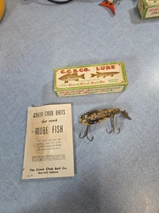 The Creek Chub Bait Co. Vintage Crawdad Lure #300 W/ Insert - Picture 1 of 15