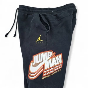 Nike Jordan Jumpman NBA World Champs 91 92 93 Sweatpants Fleece Mens XL - Picture 1 of 12