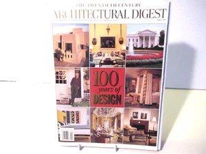 ARCHITECTURAL DIGEST:100 YEARS OF DESIGN  April 1999-20th Century-468 pgs - Picture 1 of 14