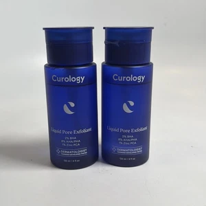 2 Pack Curology Liquid Pore Exfoliant with 2% BHA 8% AHA/PHA and 1% Zinc 4 oz - Picture 1 of 4