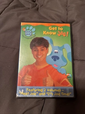 Blues Clues Get To Know Joe DVD 2002 Meet Joe Its Joe Time Scarce Nick Jr - Image 1 of 3