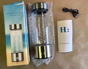 Tragbarer wasserstoffreicher Wasserionisator Generator Flasche Tasse Neu - Bild 1 von 2