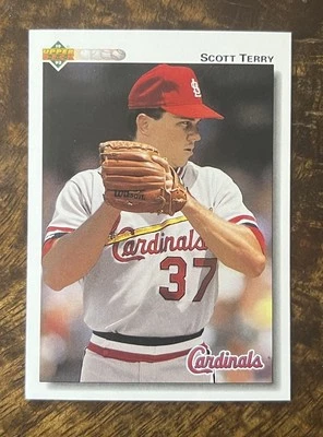 1992 Upper Deck #688 Scott Terry St. Louis Cardinals - Image 1 of 2
