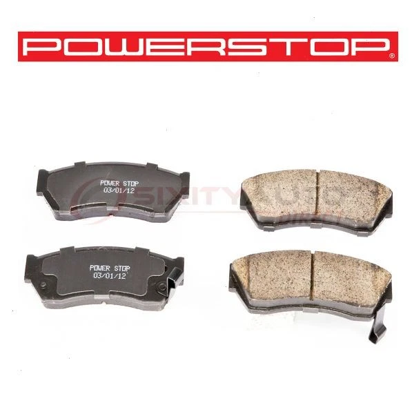 PowerStop Front Disc Brake Pad Set for 1998-2001 Chevrolet Metro - Braking jt — 第 1/4 张图片