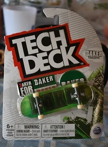 Tech Deck SPIN MASTER BAKER RARE Finger Skateboard NEW - Picture 1 of 4