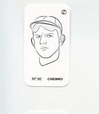 #LK.2569 JACK CHESBRO Variant "A" Spot The Winner Baseball Game Card