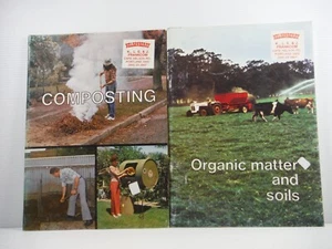 Composting and Organic matter and soils CSIRO books Farming Gardening soil 1988 - Picture 1 of 11