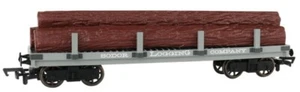 BACHMANN HO Thomas & Friends Sodor Logging Co. Flat Wagon w/Logs BAC77004-NEW - Picture 1 of 1