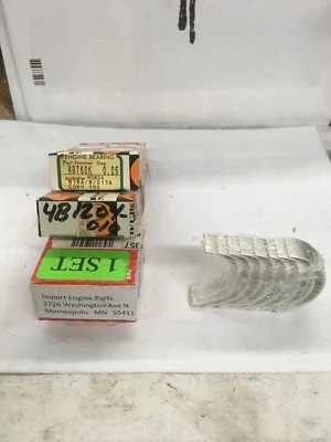 Compatível com Honda Civic 1668cc D17A 2001-05 conjunto de rolamentos de haste em 0,010 4B1204-010 RB220 - Imagem 1 de 2