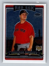 2006 Topps Chrome Jonathan Papelbon ROOKIE CARD #314 - Boston Red Sox