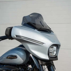 Klock Werks 10" Flare Dark Smoke Windshield Harley Street Glide Ultra 2025 - Picture 1 of 5