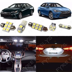 14x White LED lights interior package kit for 2012-2018 2019 Toyota Camry +Tool - Bild 1 von 7
