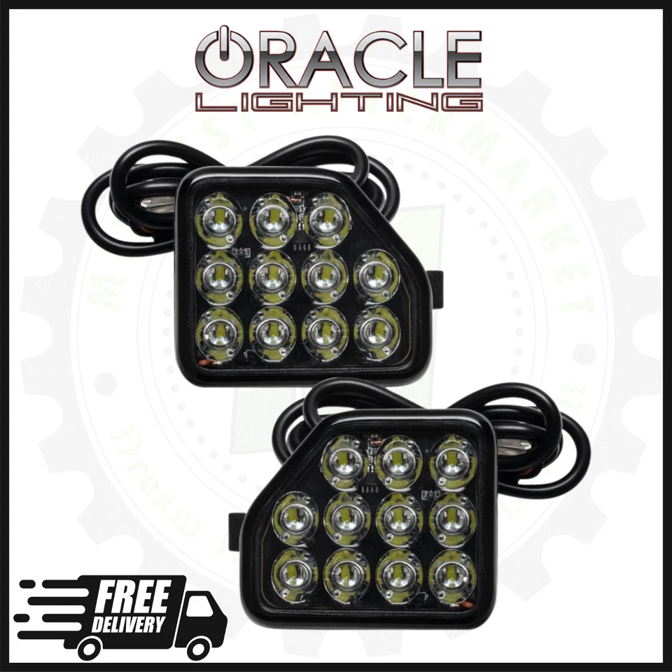 Oracle Rear Bumper LED Reverse Lights | Fits 2018-2024 Jeep Wrangler JL - Image 1 of 4