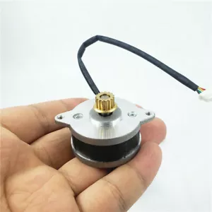 0.9 Degree 36MM Mini Round Thin 2-Phase 4-Wire Stepper Motor Metal Copper Pulley - Picture 1 of 8