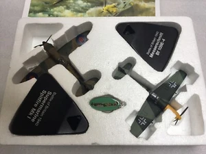 Atlas Editions 3909301 Battle of Britain 1940 Spitfire Mk1 & Messerschmitt - Picture 1 of 11