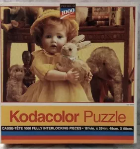 Kodacolor Jigsaw Puzzle Toy Shelf 1000 Piece 1994 Rose Art Brand Factory Sealed - Picture 1 of 9