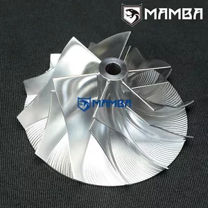 MAMBA Turbo Billet Compressor Wheel For Borg Warner K27 Porsche (52.4/76) 6+6 - Picture 1 of 3