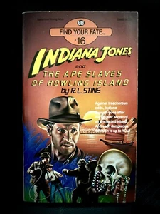 Indiana Jones™ FIND YOUR FATE Novel Ape Slaves of Howling Island ADVENTURE BOOK - Picture 1 of 2
