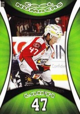2008-09 Finnish Cardset Cool Numbers Green #11 Janne Lahti