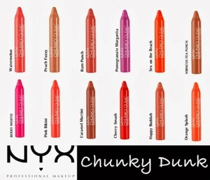 NEW NYX Cosmetics Chunky Dunk Hydrating Lippie Lip Balm - CHOOSE YOUR SHADE  - Picture 1 of 18