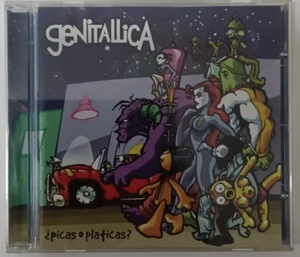 GENITALLICA - ¿PICAS O PLATICAS? - 2000 MEXICAN CD ALBUM, LATIN ROCK - Picture 1 of 3