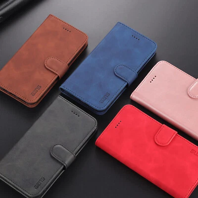 Flip Leather Phone Case For iPhone SE 16E 15 13 14 Pro Max Magnetic Wallet Cover - Image 1 of 4