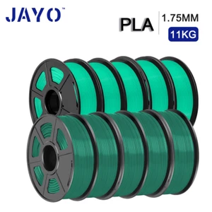 Filamento para impresora 3D JAYO 10 KG PLA 5 hierba verde + 5 verde PLA 1,1 KG/JUEGO 1,75 mm - Imagen 1 de 6