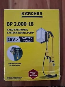 Kärcher Akku-Fasspumpe BP 2.000-18 - Bild 1 von 5