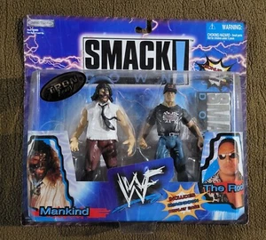 2000 WWF WWE Jakks Rock Mankind Mick Foley Smackdown Wrestling Figuren NEU Neu in OVP - Bild 1 von 2