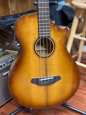 Breedlove Pursuit Exotic S CE Concierto Acústico-Eléctrico Bajo Ámbar Ráfaga-Demostración Foto 1 de 4