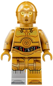 LEGO UCS C-3PO minifigure SW1209 - Star Wars - from Landspeeder Set 75341 - NEW - Picture 1 of 1