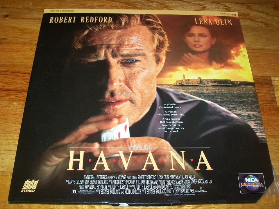 HAVANA 2-Laserdisc LD VERY GOOD CONDITION GREAT FILM ROBERT REDFORD! Foto 1 de 1