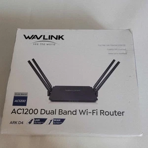 WAVLINK WiFi Router AC1200 2.4/5GHz Wireless Gigabit Internet Router - Picture 1 of 8