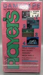 Game Player's Gametape Vol 1 No 2 (Nintendo NES Tips) Factory Sealed VHS - Picture 1 of 4