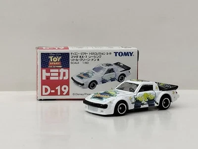 TOMY D-19 Mazda RX-7 Racing R Little Green Men Disney Tomica Disney Pixar - Image 1 of 4