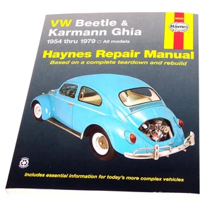 Haynes Repair Manual, for Beetle & Ghia 54-79 Dunebuggy & VW - Foto 1 di 1