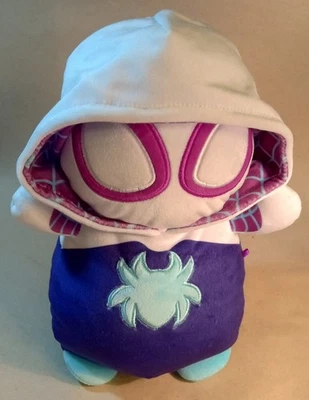 Peluche Ghost Spidey. Malvavisco 10" de alto. Sin etiqueta. Marvel. HugMees Foto 1 de 4