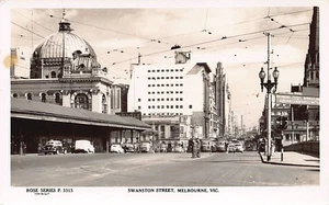 Australia - MELBOURNE (VIC) Swanson Street - Publ. The Rose Series 3313 - Picture 1 of 2