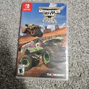 Monster Jam Steel Titans Nintendo Switch Grave Digger NEU - Bild 1 von 2