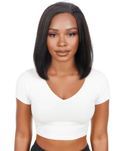 Sena 10.5-Inch Straight Human Hair Lace Wig | 100% Human Hair, 6x13 HD Lace - Picture 1 of 22